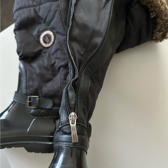 Santana Canada Clarissa black boots sz8.5 - Picture 3 of 4
